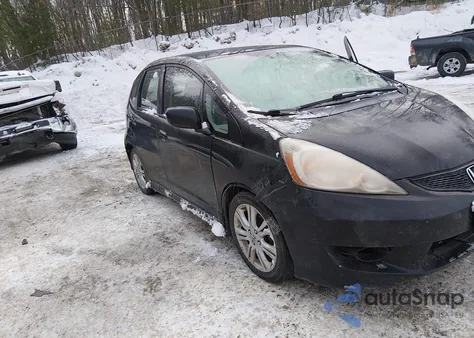2010 Honda Fit Sport from USA, damaged, VIN JHMGE8H48AC026429